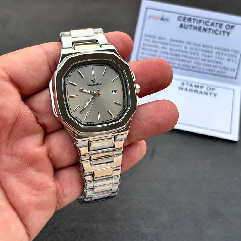 Diamond Blue – Business Class Steel Watch