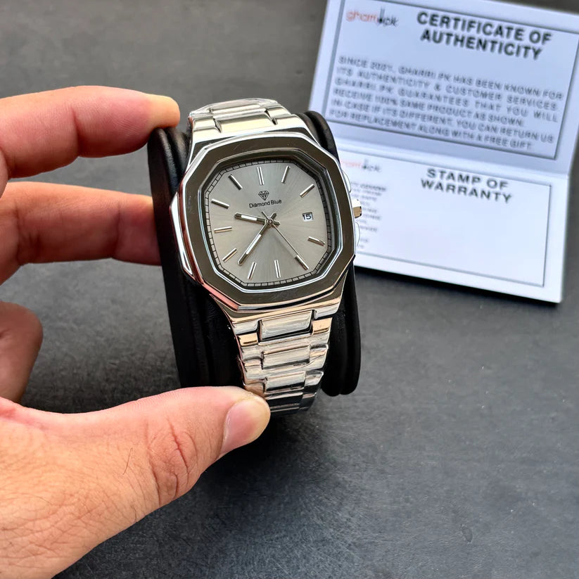 Diamond Blue – Business Class Steel Watch