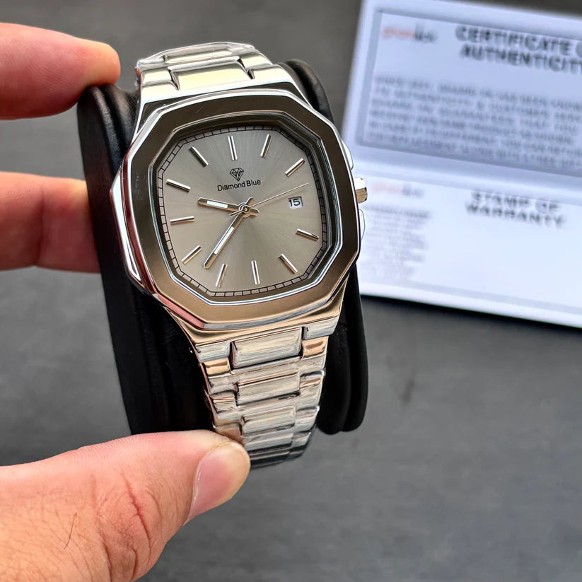 Diamond Blue – Business Class Steel Watch